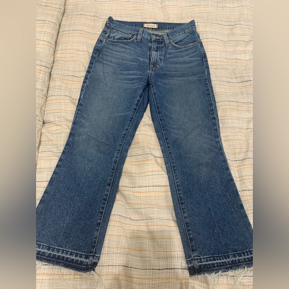Madewell retro crop boot cut